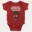 Ungoppan Whistle Ah Kaetavan Onesie/Romper in Red Color
